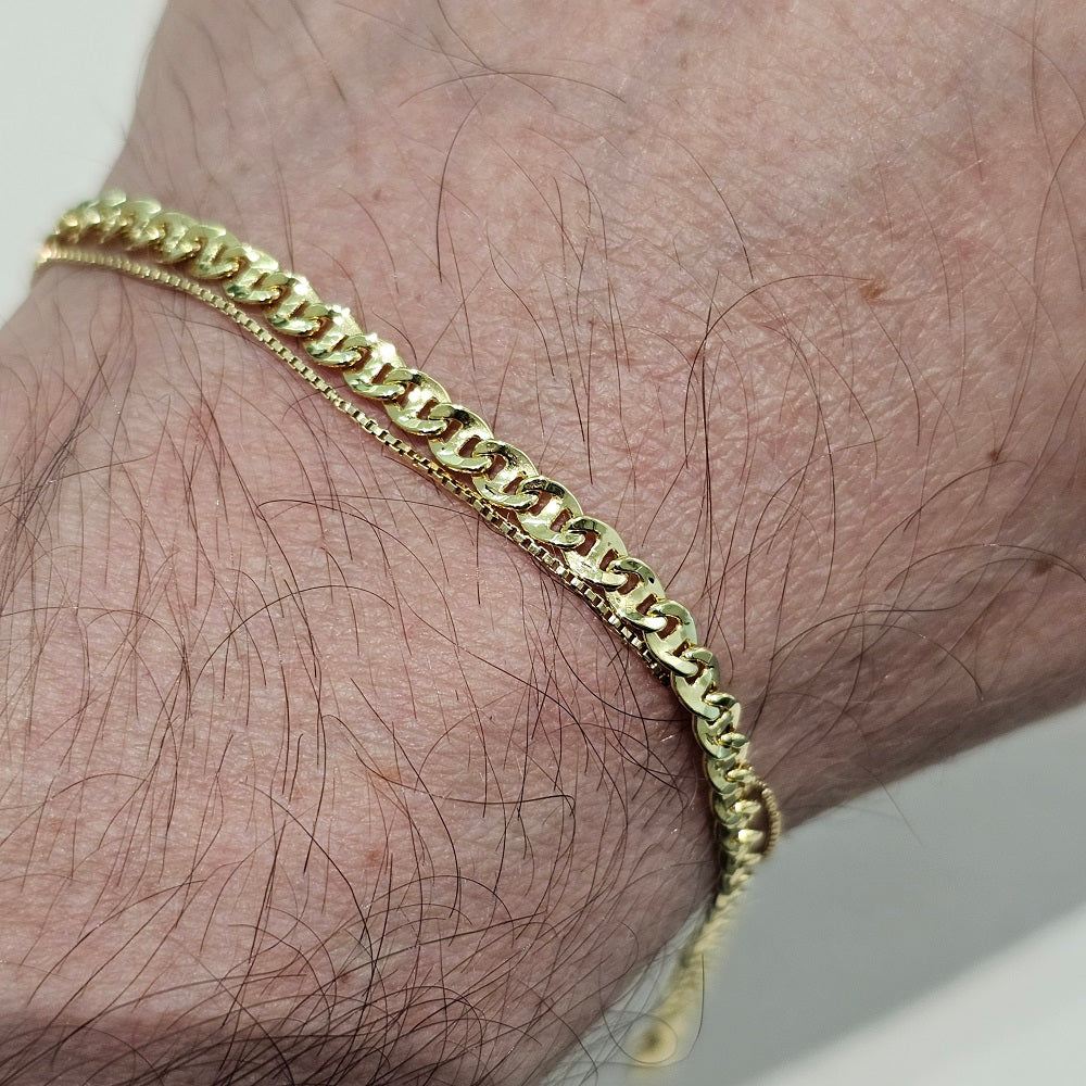 Bracciale Uomo in ORO 750 (18KT) - 1410.BR600X62M5