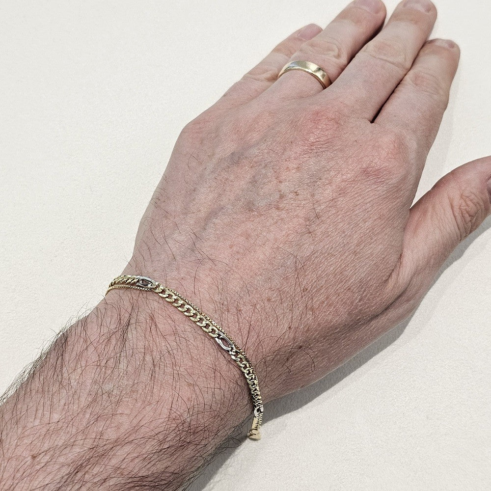 Bracciale ORO 750 (18KT) Uomo - 1412.BR73426:54M8 - immagine 2