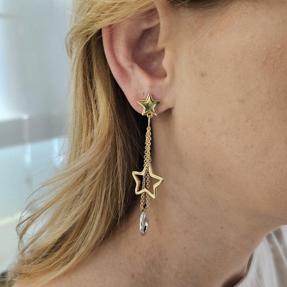 Orecchini Donna in ORO 750 (18KT) - 2473.OR73400:F184M5 - immagine 2