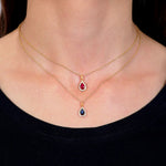 Collana Donna AMEN Diamonds - CLPGOGBBLZ - immagine 2