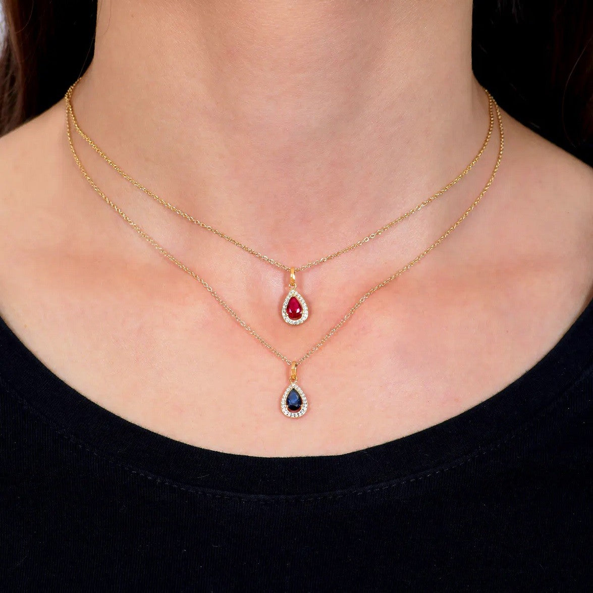 Collana Donna AMEN Diamonds - CLPGOGBBLZ - immagine 2