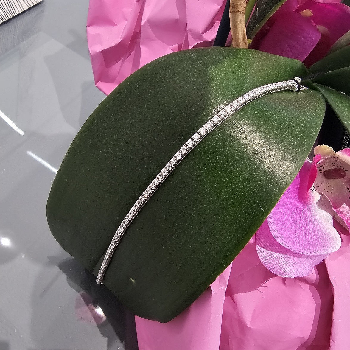 Bracciale Tennis Donna GIORGIO VISCONTI Antologie - BR37600B - immagine 2