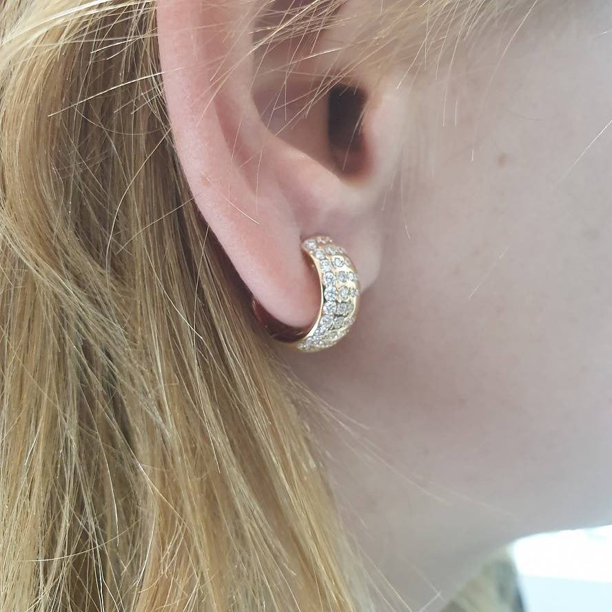 Orecchini Donna GIORGIO VISCONTI in oro e diamanti  -  B39166 - immagine 2