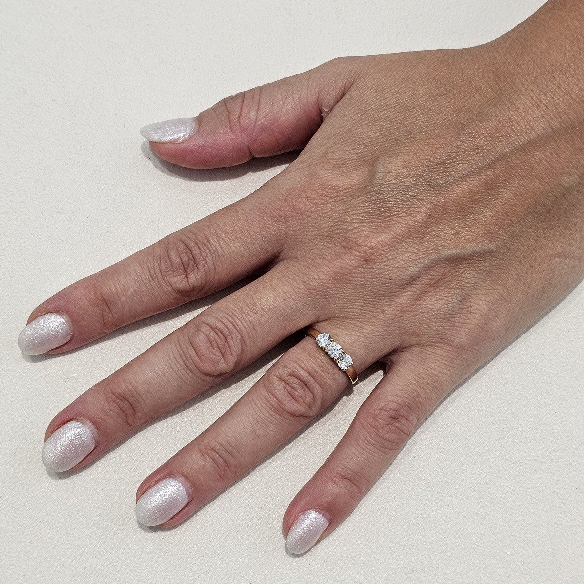Anello Donna in ORO 750 (18KT) - 1482.AN310X38M8 - immagine 2