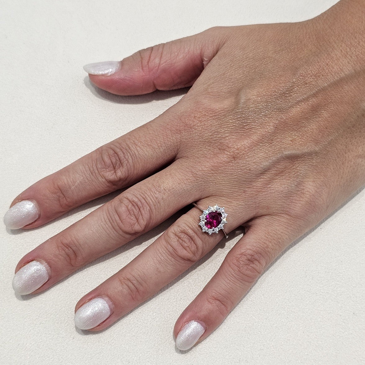 Anello Donna in ORO 750 (18KT) - 1487.AN15354:54M8 - immagine 2