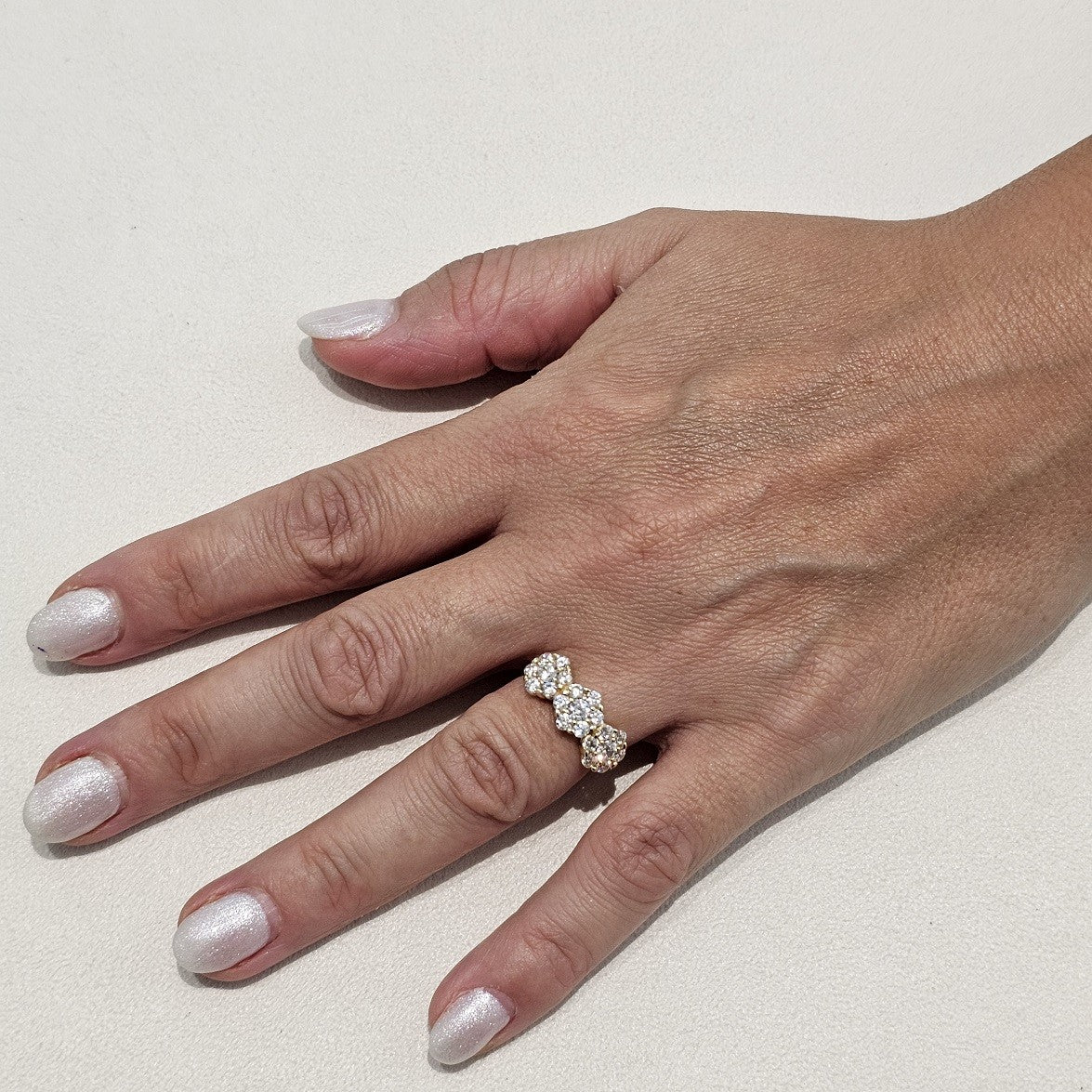 Anello Donna in ORO 750 (18KT) - 1492.AN615X74M10 - immagine 2