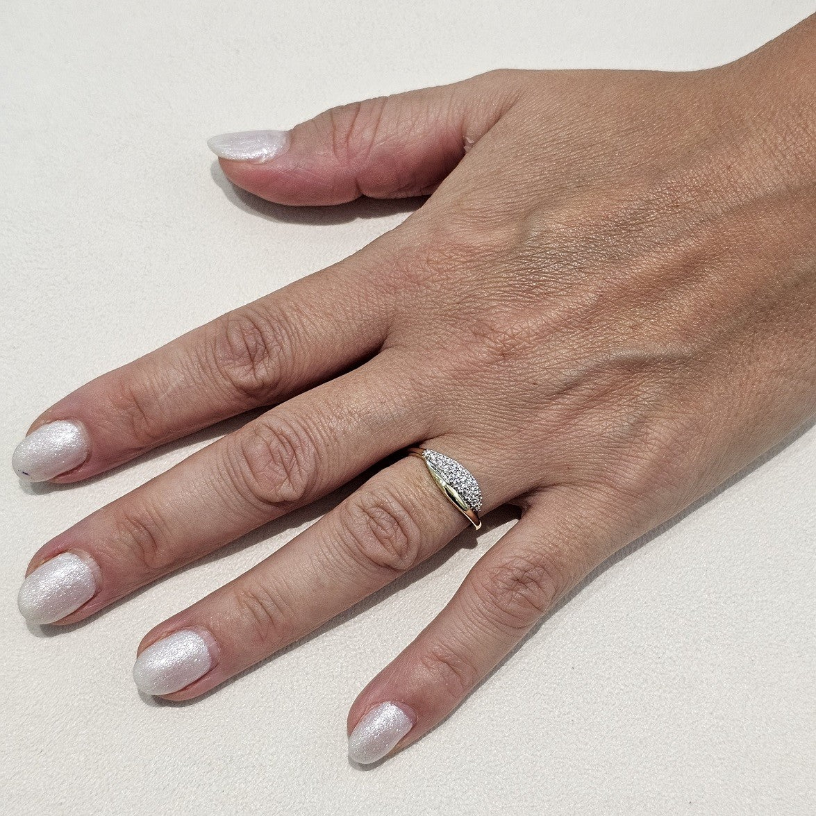 Anello Donna in ORO 750 (18KT) - 1501.AN330X40M10 - immagine 2