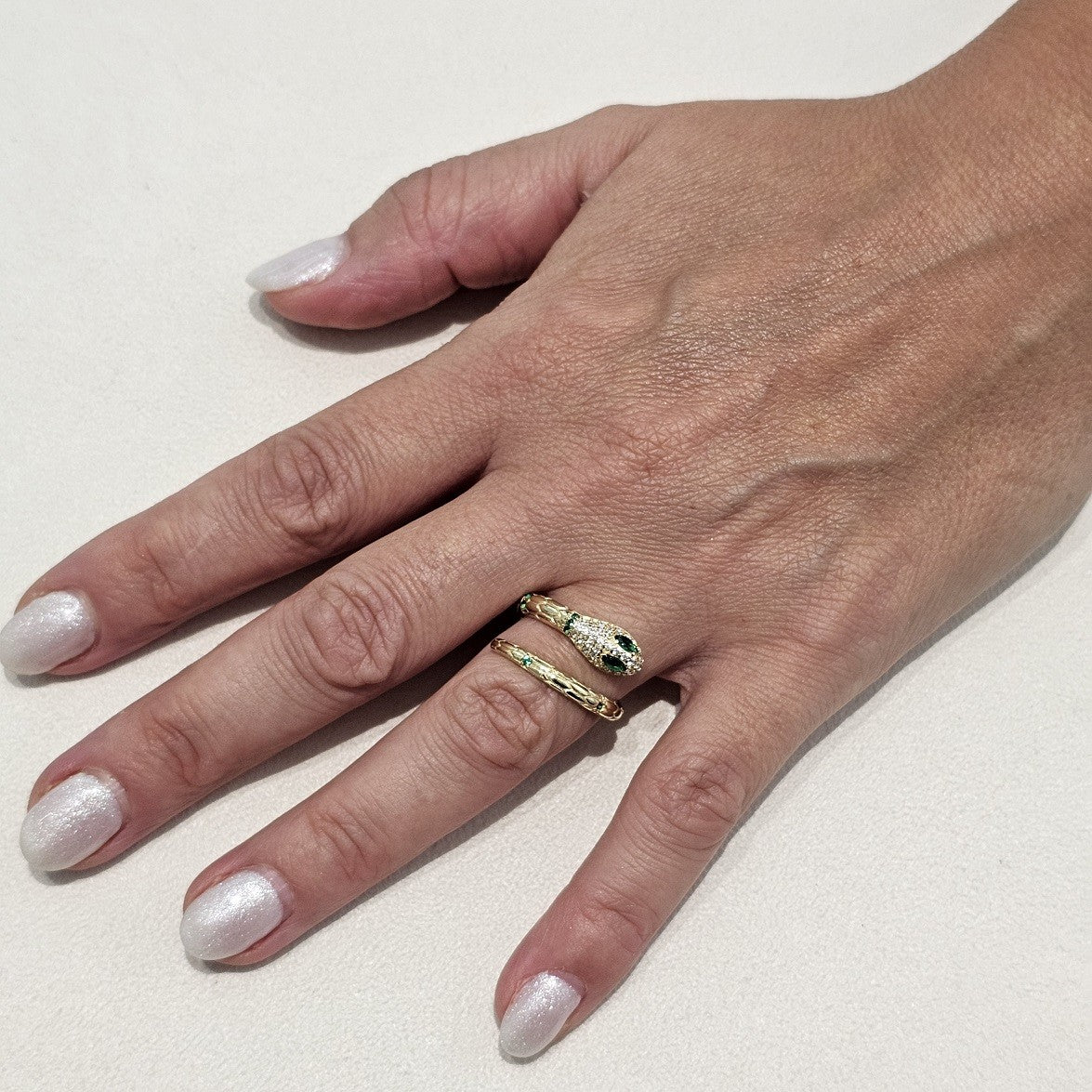 Anello Donna in ORO 750 (18KT) - 1508.AN645X76M14 - immagine 2