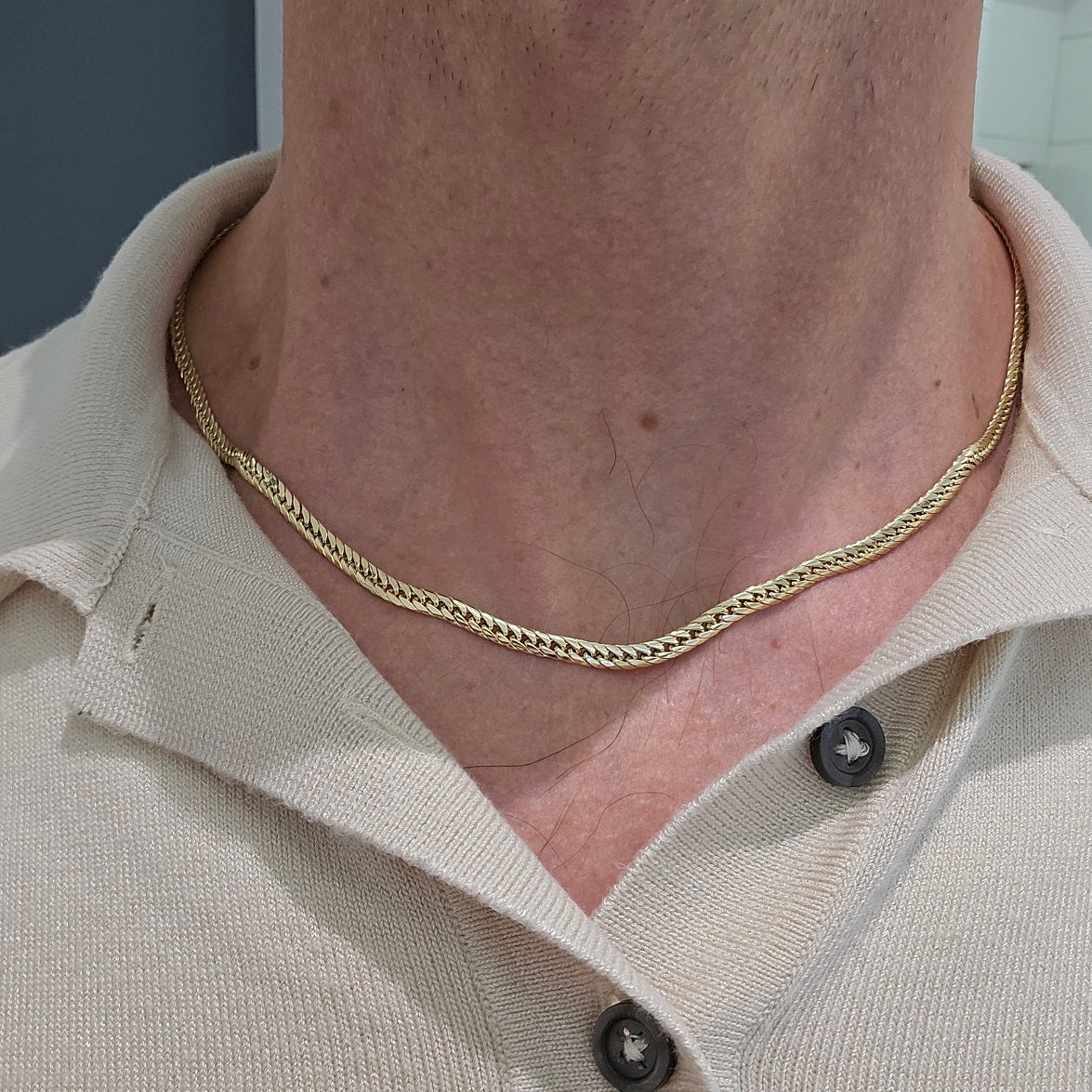 Collana Uomo in ORO 750 (18KT) - 1536.CT590X184M6