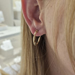 Orecchini ORO 750 (18KT) Donna - 1547.OR59346:46M6 - immagine 2