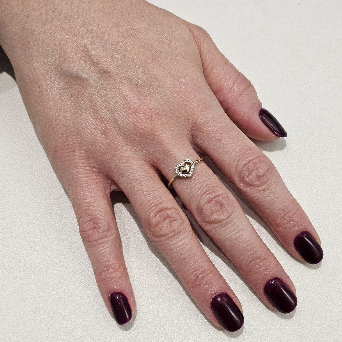 Anello Donna in ORO 750 (18KT) - 1553.AN285X34M12 - immagine 2