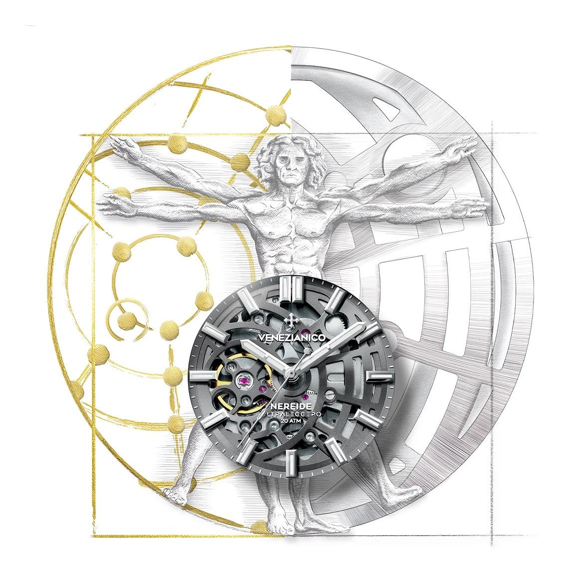 Orologio Uomo VENEZIANICO Nereide Ultraleggero - 3921509C - immagine 5