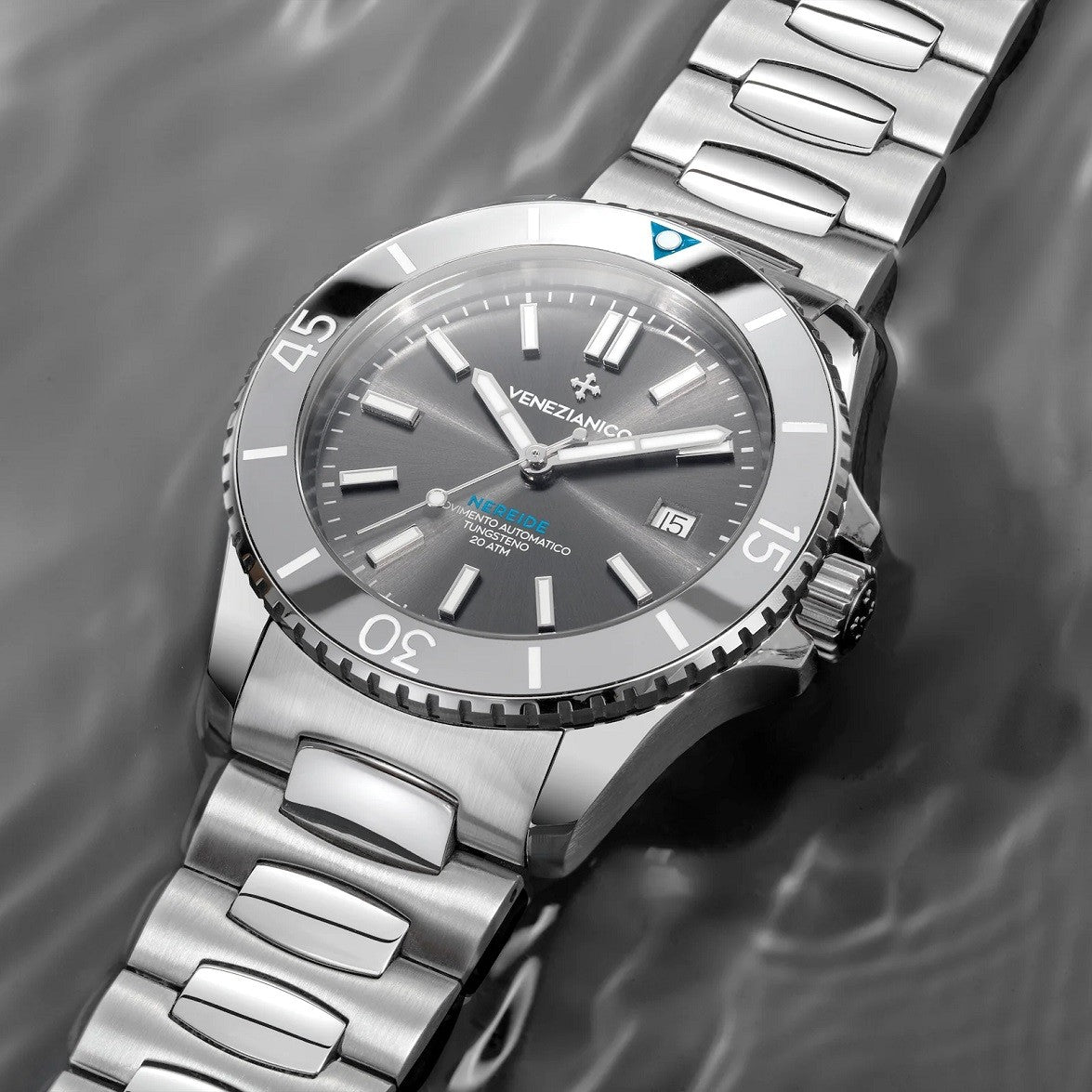 Orologio Uomo VENEZIANICO Nereide Tungsteno 42 - 4521502C - immagine 4