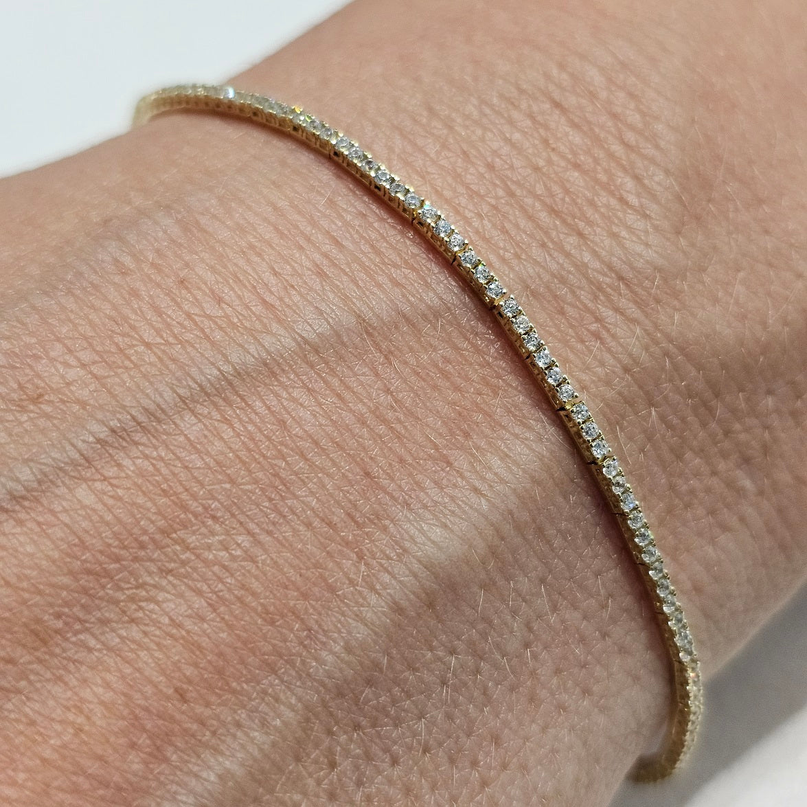 Bracciale Tennis Donna in ORO 750 (18KT) - 1611.BR83490:64M19