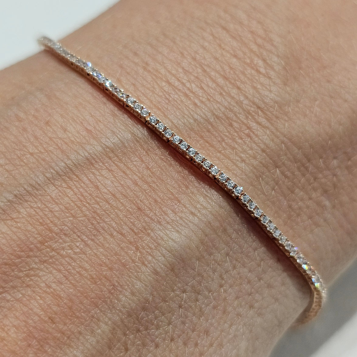 Bracciale Tennis Donna in ORO 750 (18KT) - 1612.BR54460:60M19