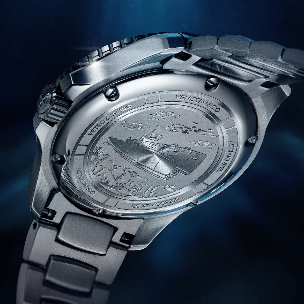 Orologio Uomo VENEZIANICO Nereide Tungsteno 39 - 3121541C - immagine 5