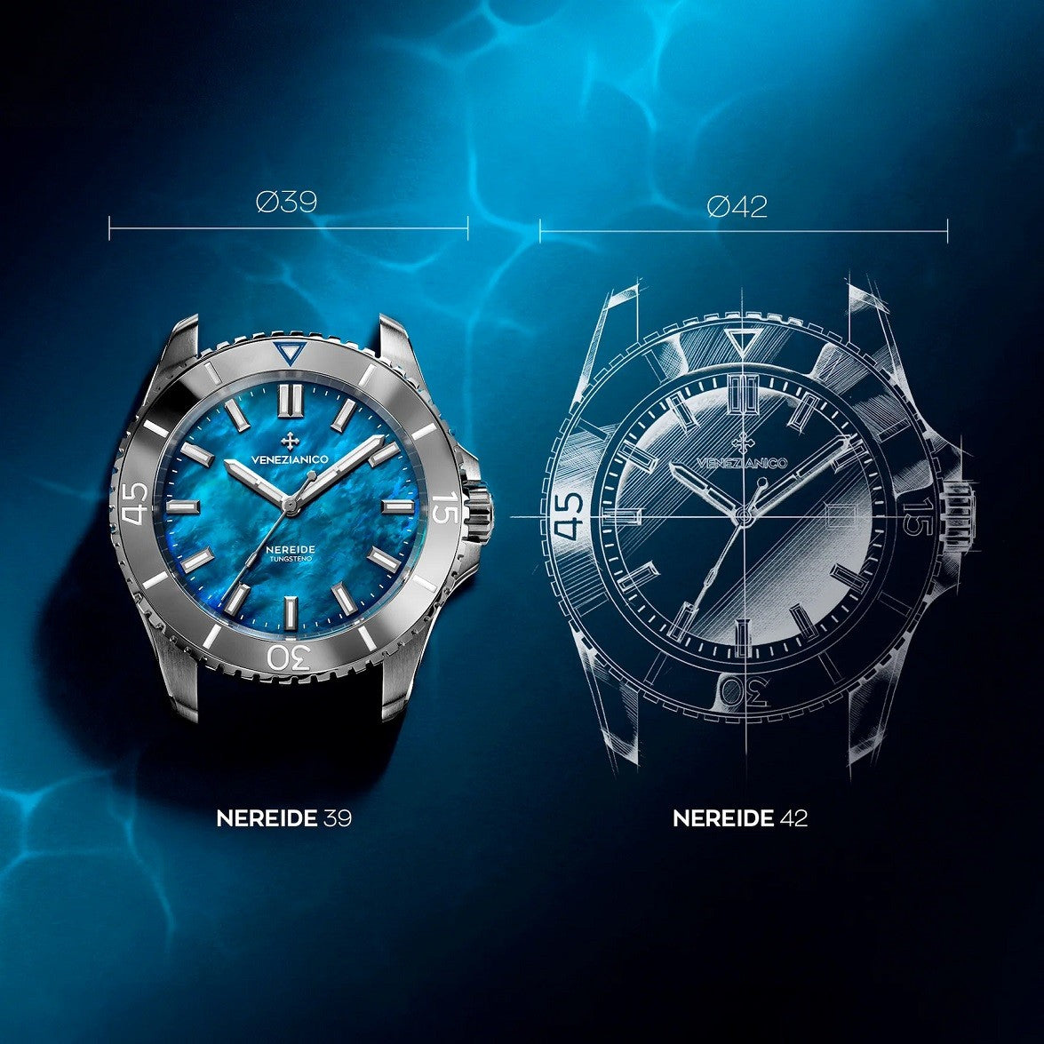 Orologio Uomo VENEZIANICO Nereide Tungsteno 39 - 3121541C - immagine 6