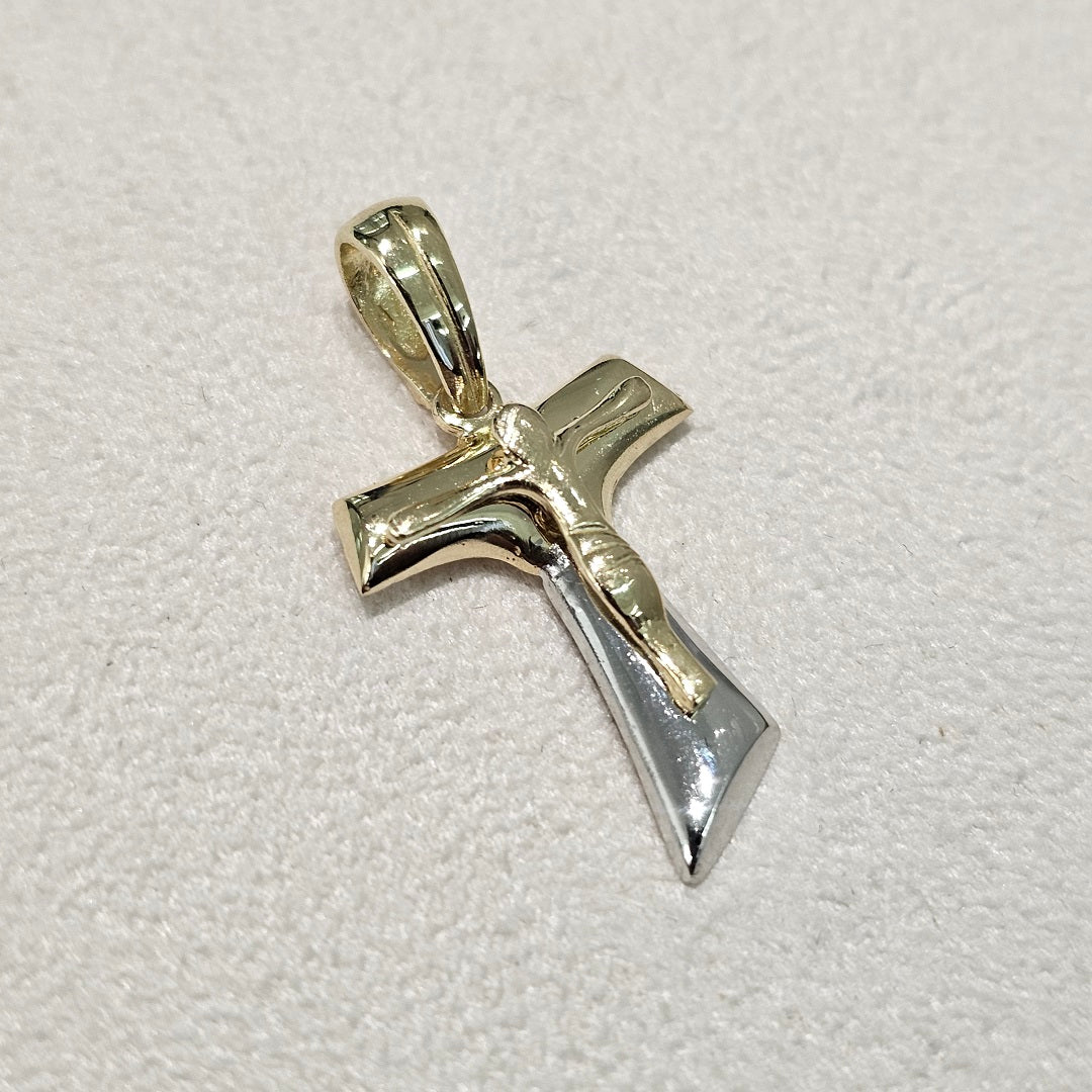 Pendente Croce ORO 750 (18KT) Uomo - 1908.CR330X40M6