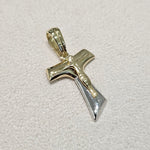 Pendente Croce ORO 750 (18KT) Uomo - 1908.CR330X40M6