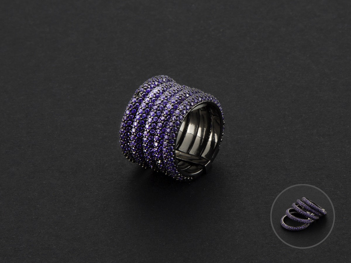 Anello Donna 4US CESARE PACIOTTI Steel - 4UAN5934W/18