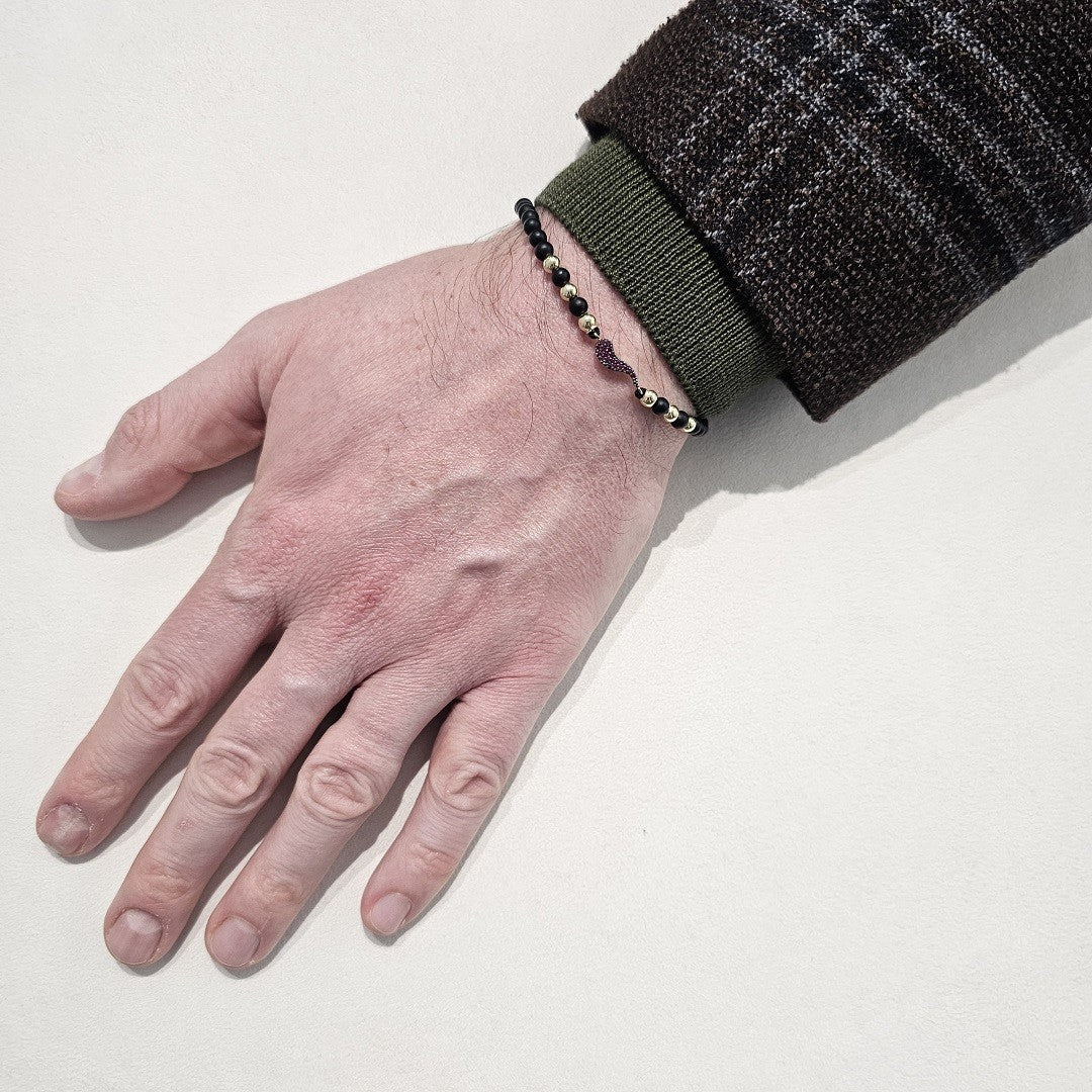 Bracciale Uomo DALU GIOIELLI - LE1877/RUB