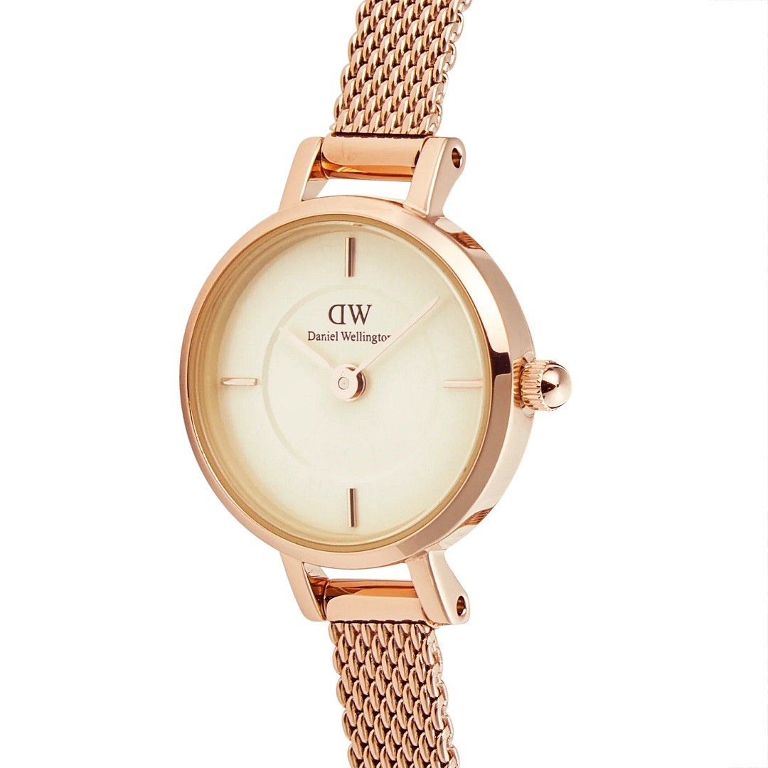 Orologio Donna DANIEL WELLINGTON Petite Mini Melrose Champagne - DW00100741 - immagine 3