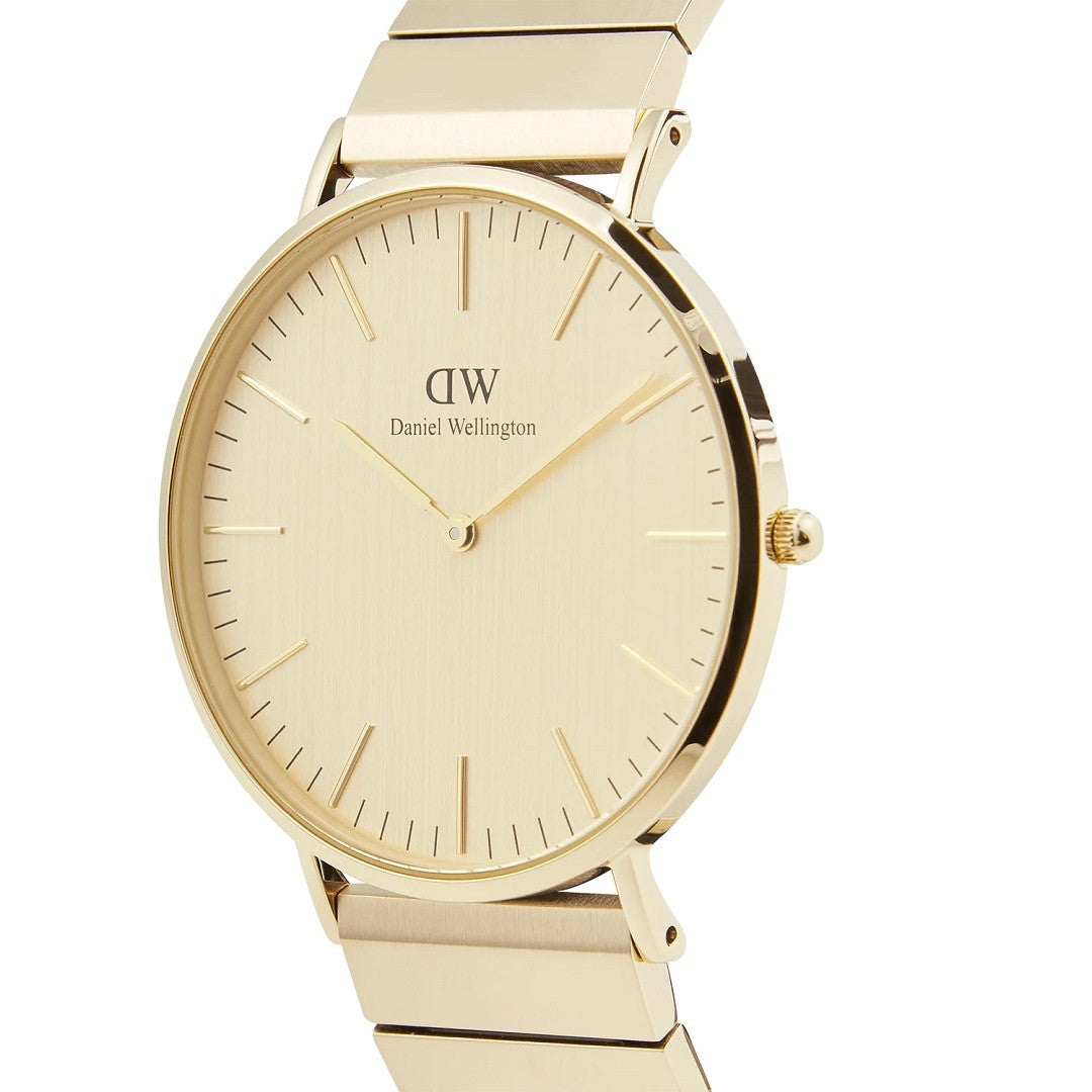 Orologio Uomo DANIEL WELLINGTON Classic Piano Link Gold Unitone - DW00100779 - immagine 3