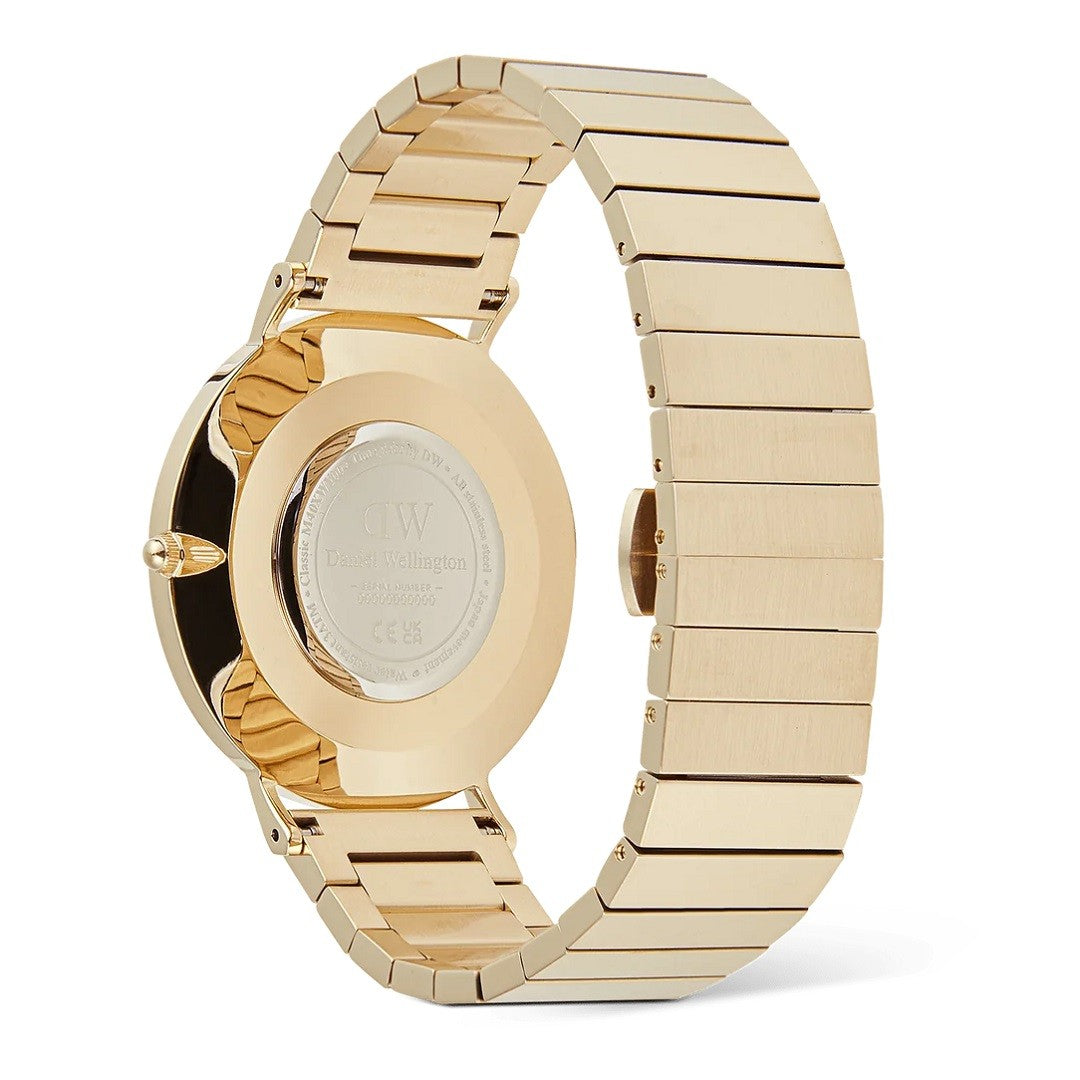 Orologio Uomo DANIEL WELLINGTON Classic Piano Link Gold Unitone - DW00100779 - immagine 5