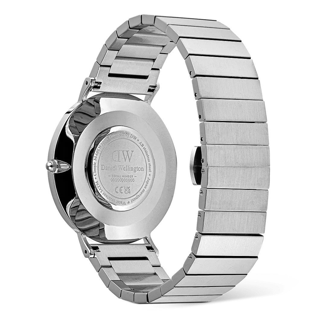 Orologio Uomo DANIEL WELLINGTON Classic Piano Link Arctic Silver - DW00100776 - immagine 5