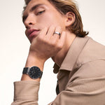 Orologio Uomo DANIEL WELLINGTON Classic Piano Link Onyx Silver - DW00100774 - immagine 2