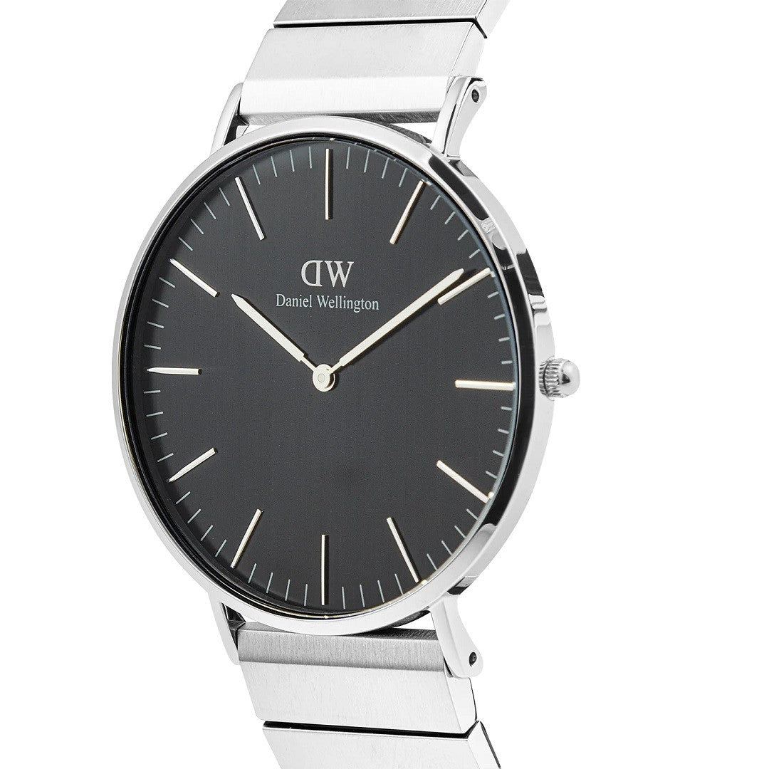Orologio Uomo DANIEL WELLINGTON Classic Piano Link Onyx Silver - DW00100774 - immagine 3