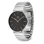 Orologio Uomo DANIEL WELLINGTON Classic Piano Link Onyx Silver - DW00100774 - immagine 4