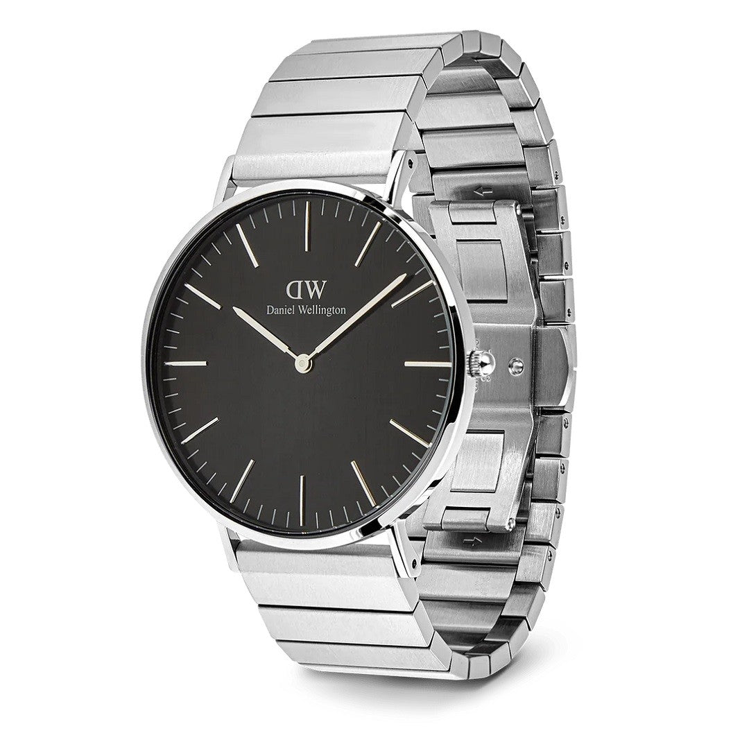 Orologio Uomo DANIEL WELLINGTON Classic Piano Link Onyx Silver - DW00100774 - immagine 4