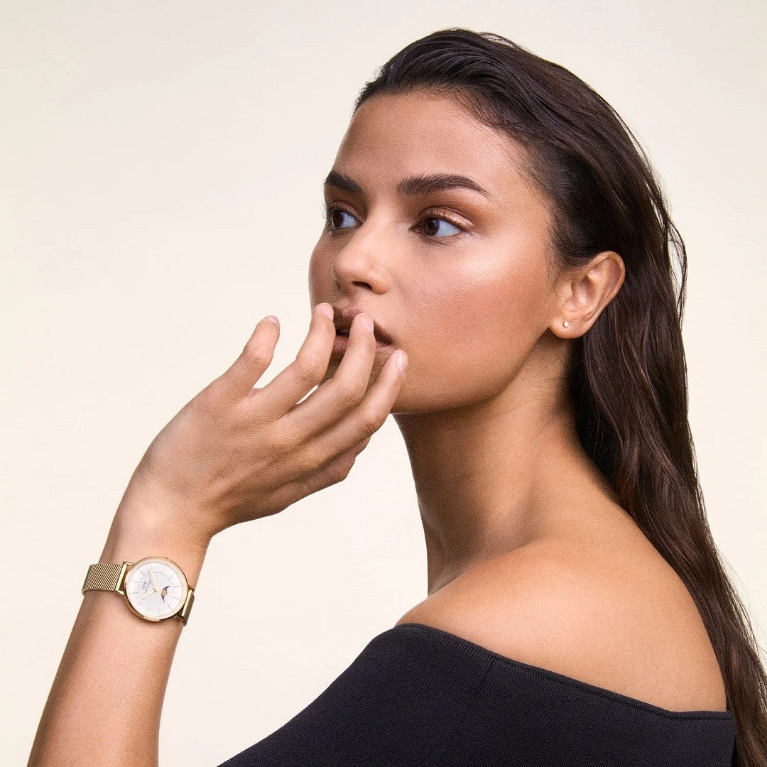 Orologio Donna DANIEL WELLINGTON Petite Lune Evergold - DW00100771 - immagine 2