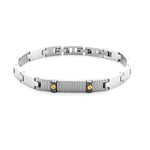 Bracciale Uomo 4US CESARE PACIOTTI Steel & Gold - 4UBR6951