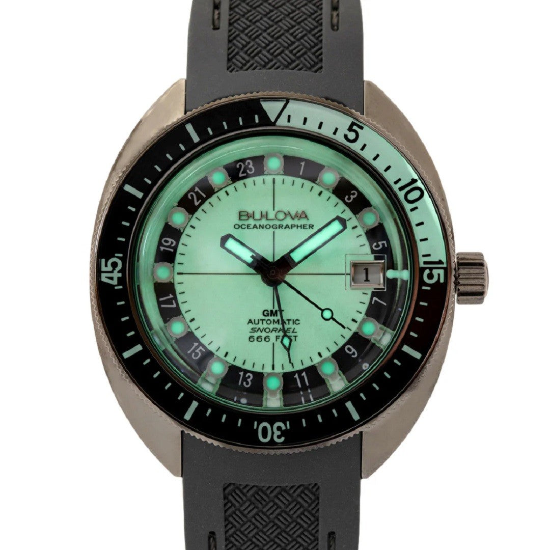 Orologio Uomo BULOVA Oceanographer GMT 666 Devil's Diver - 98B407 - immagine 4