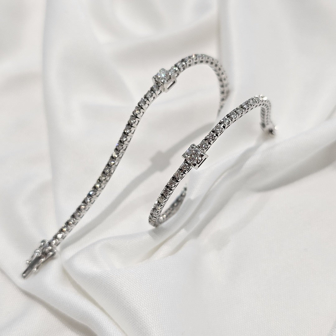 Bracciale Tennis Donna CRIERI Firmamento - BTEFIK155WG1180 - immagine 2