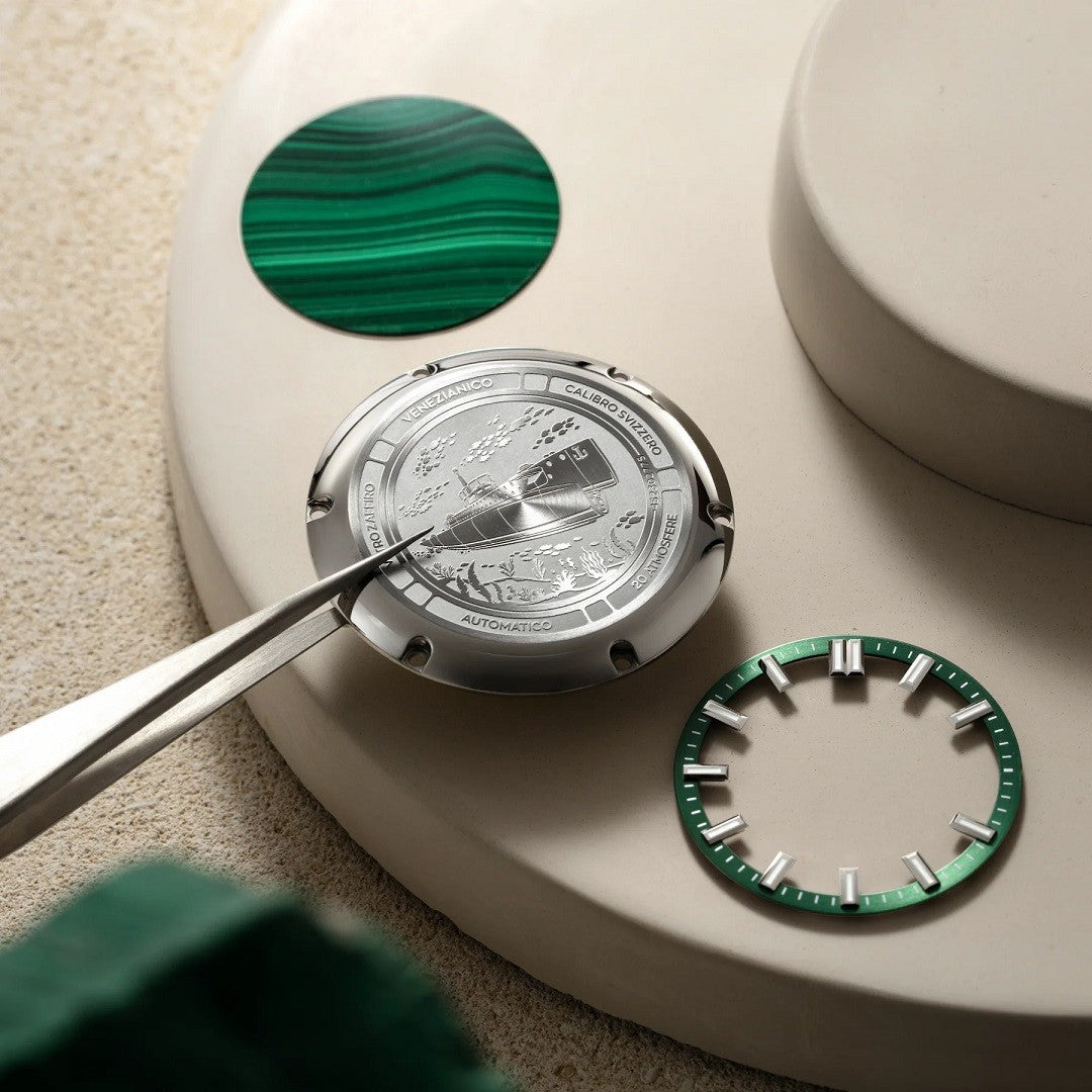 Orologio Uomo VENEZIANICO Nereide Malachite - 4521544S - immagine 6