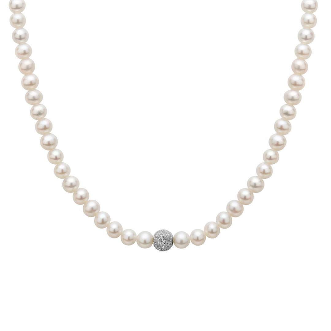 Collana Donna MILUNA Perle 750 - PCL1834V
