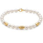 Bracciale Donna MILUNA Pepite di Perle - PBR3639G