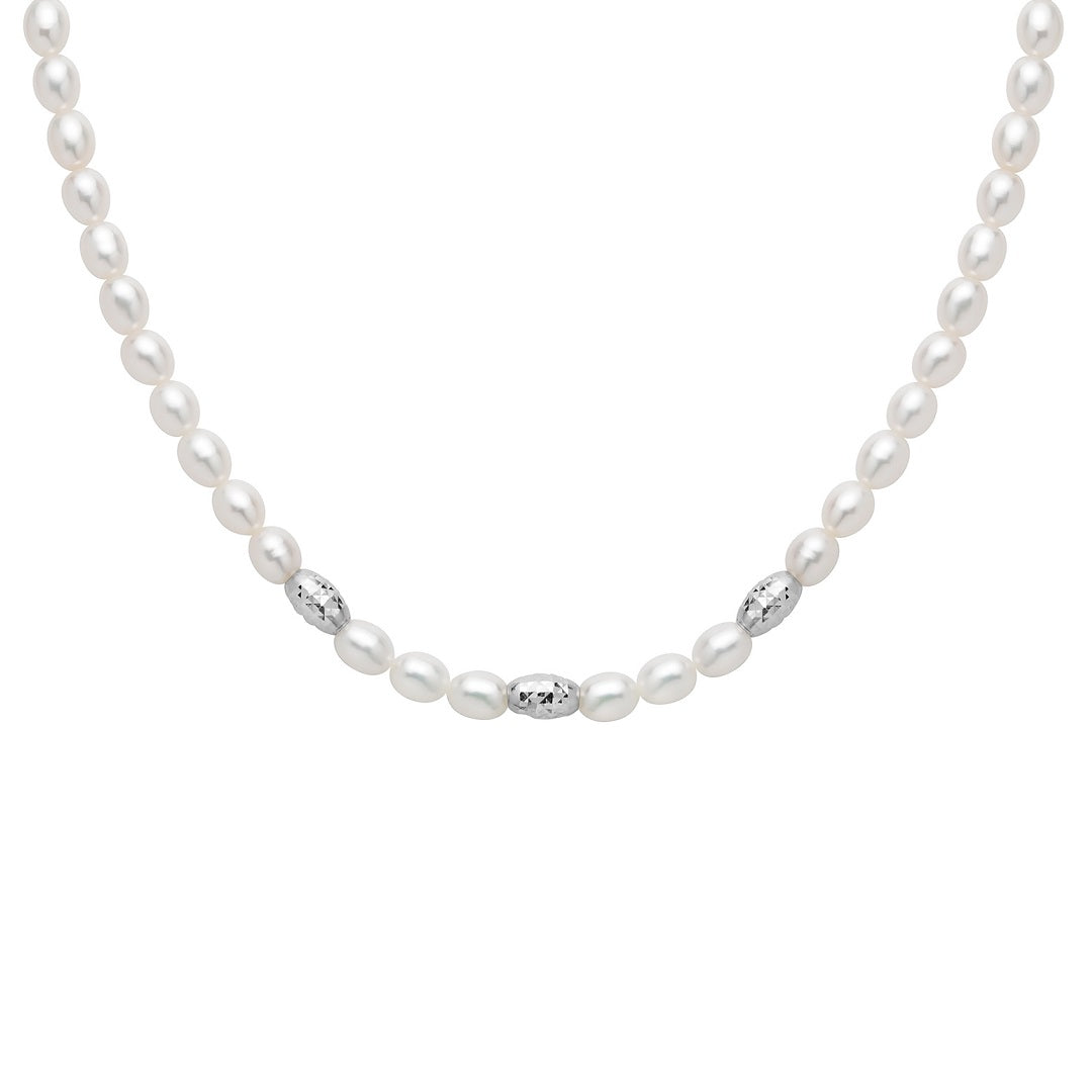 Collana Donna MILUNA Pepite di Perle - PCL6653B