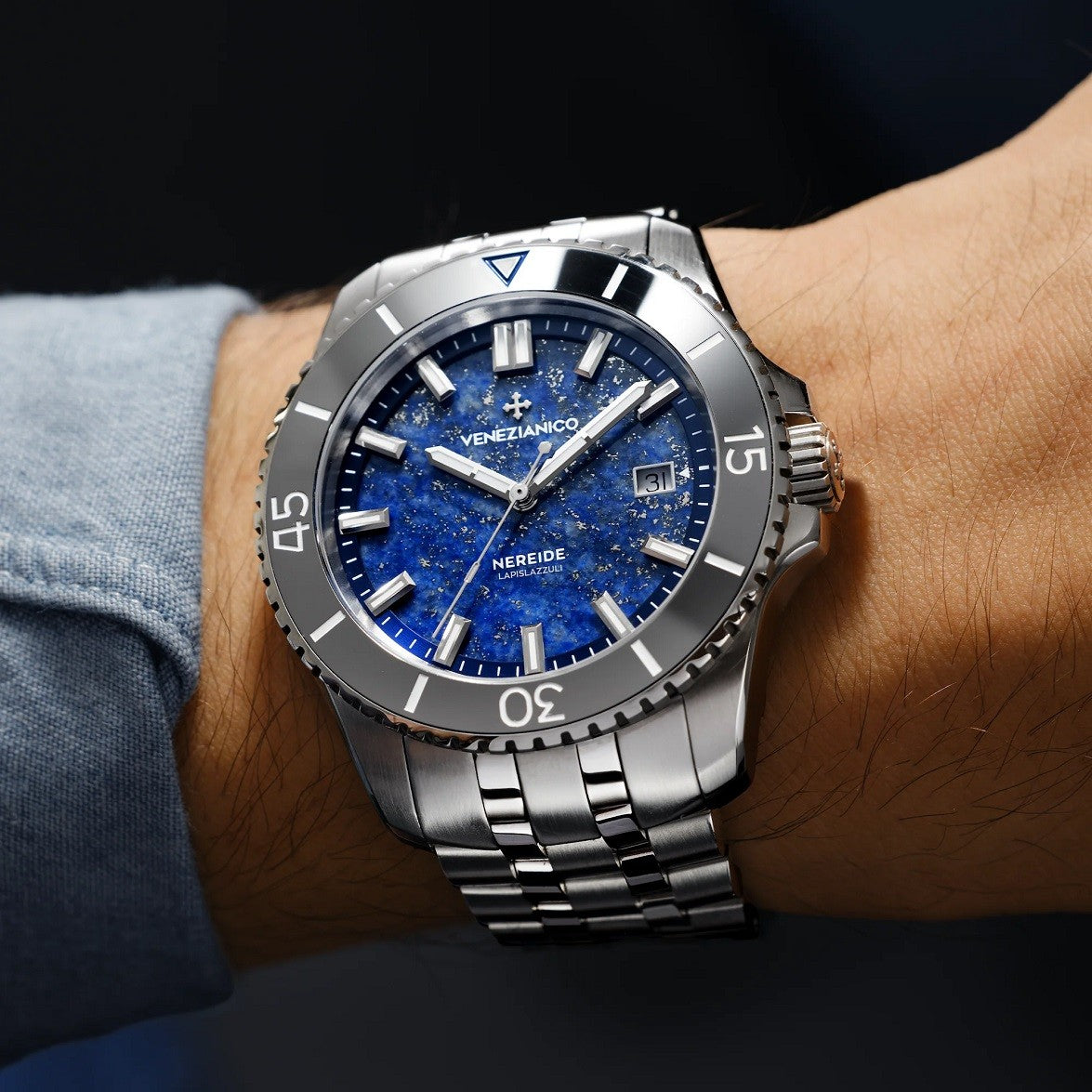 Orologio Uomo VENEZIANICO Nereide Lapislazzuli - 4521548 - immagine 2