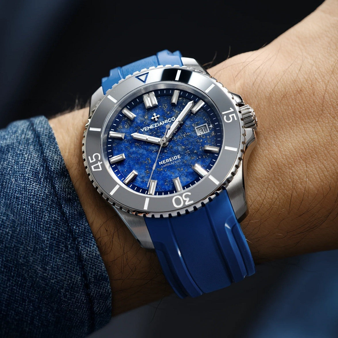 Orologio Uomo VENEZIANICO Nereide Lapislazzuli - 4521548 - immagine 6