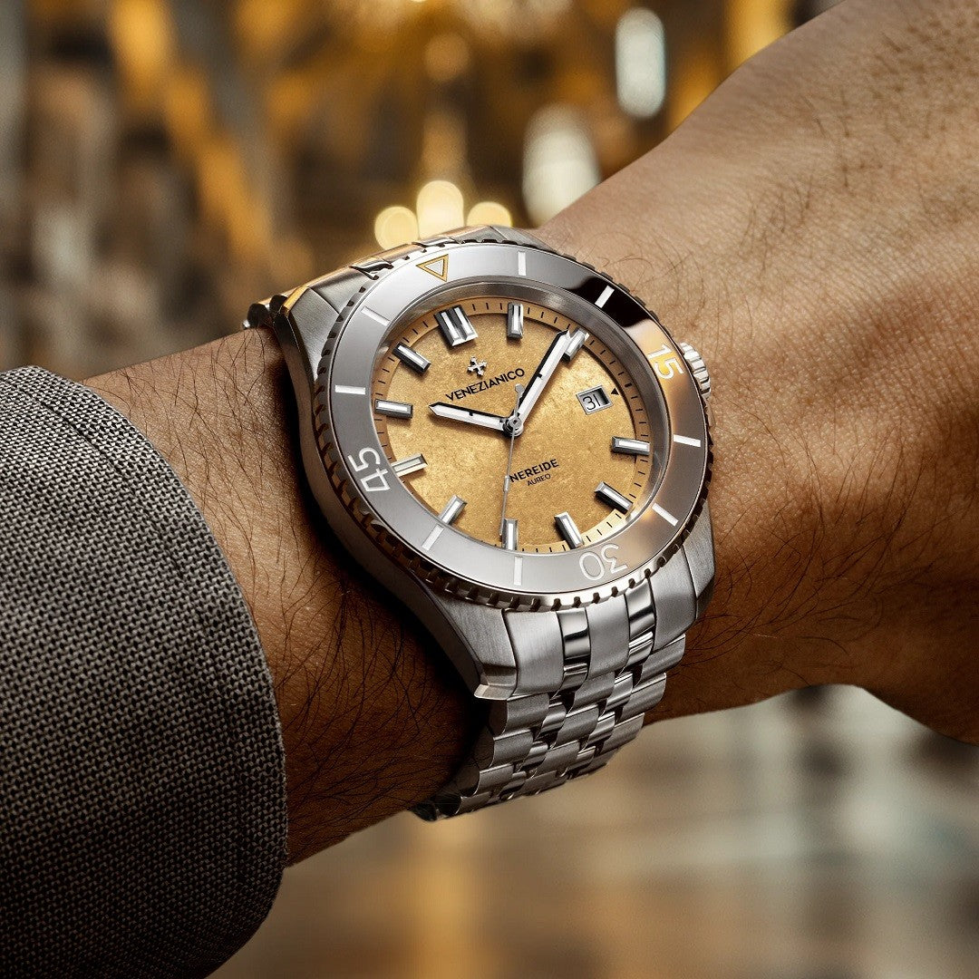 Orologio Uomo VENEZIANICO Nereide Aureo 42 - 4521590S - immagine 2