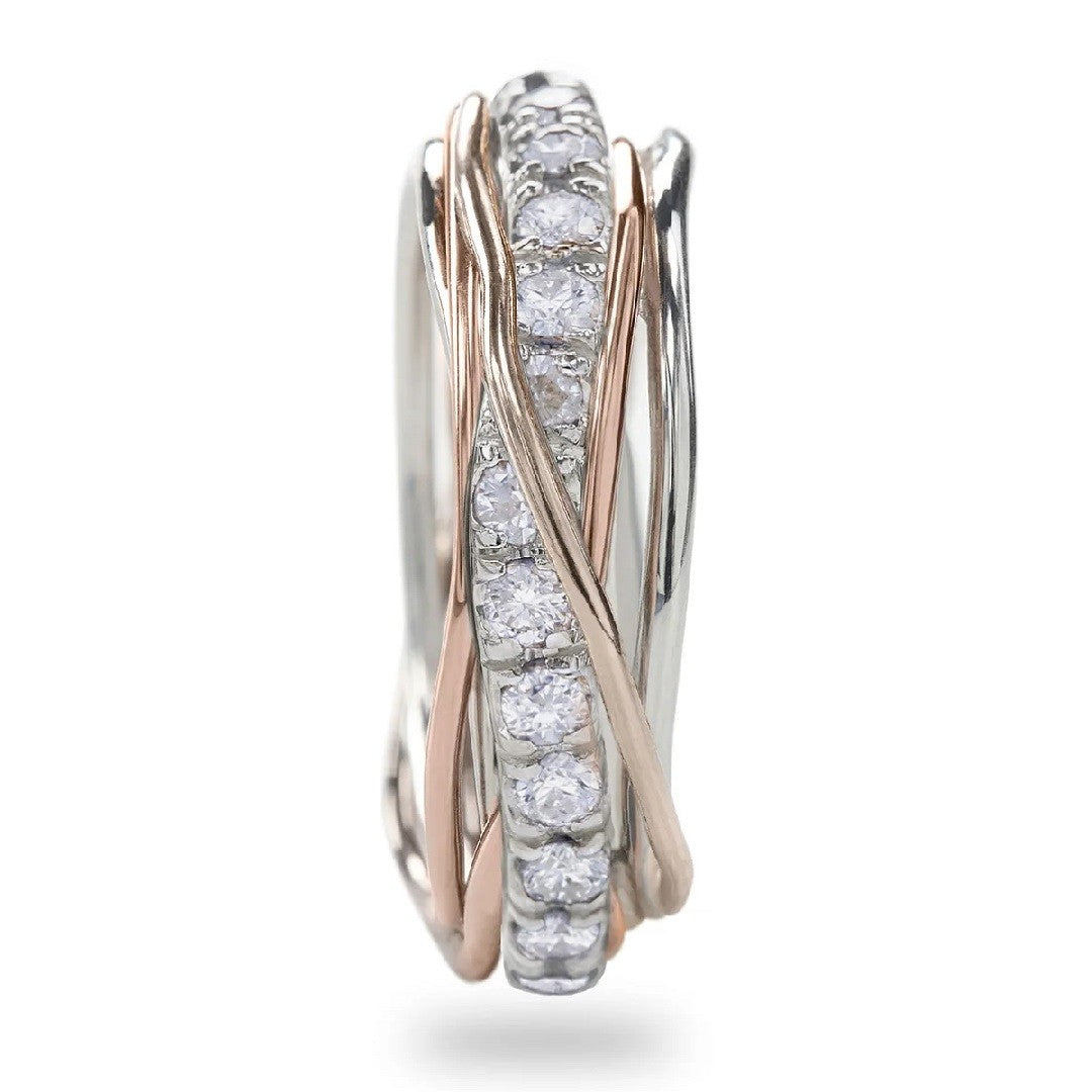 Anello Donna FILODELLAVITA  7 fili Prezioso  -  AN112ARBT - immagine 2