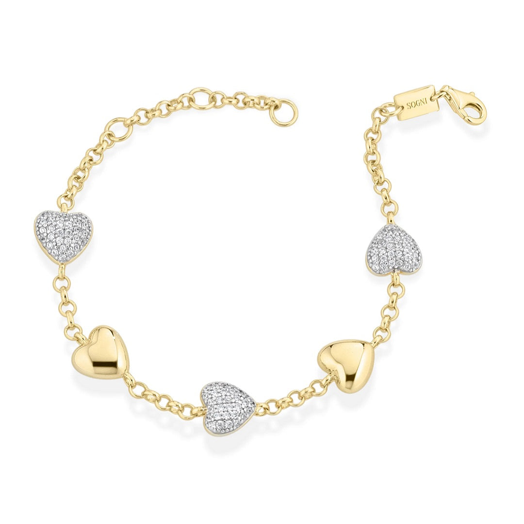 Bracciale Donna SOGNI Romantici - BR120GB