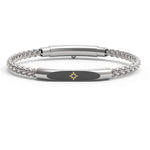 Bracciale Uomo 4US CESARE PACIOTTI Steel & Gold - 4UBR7668