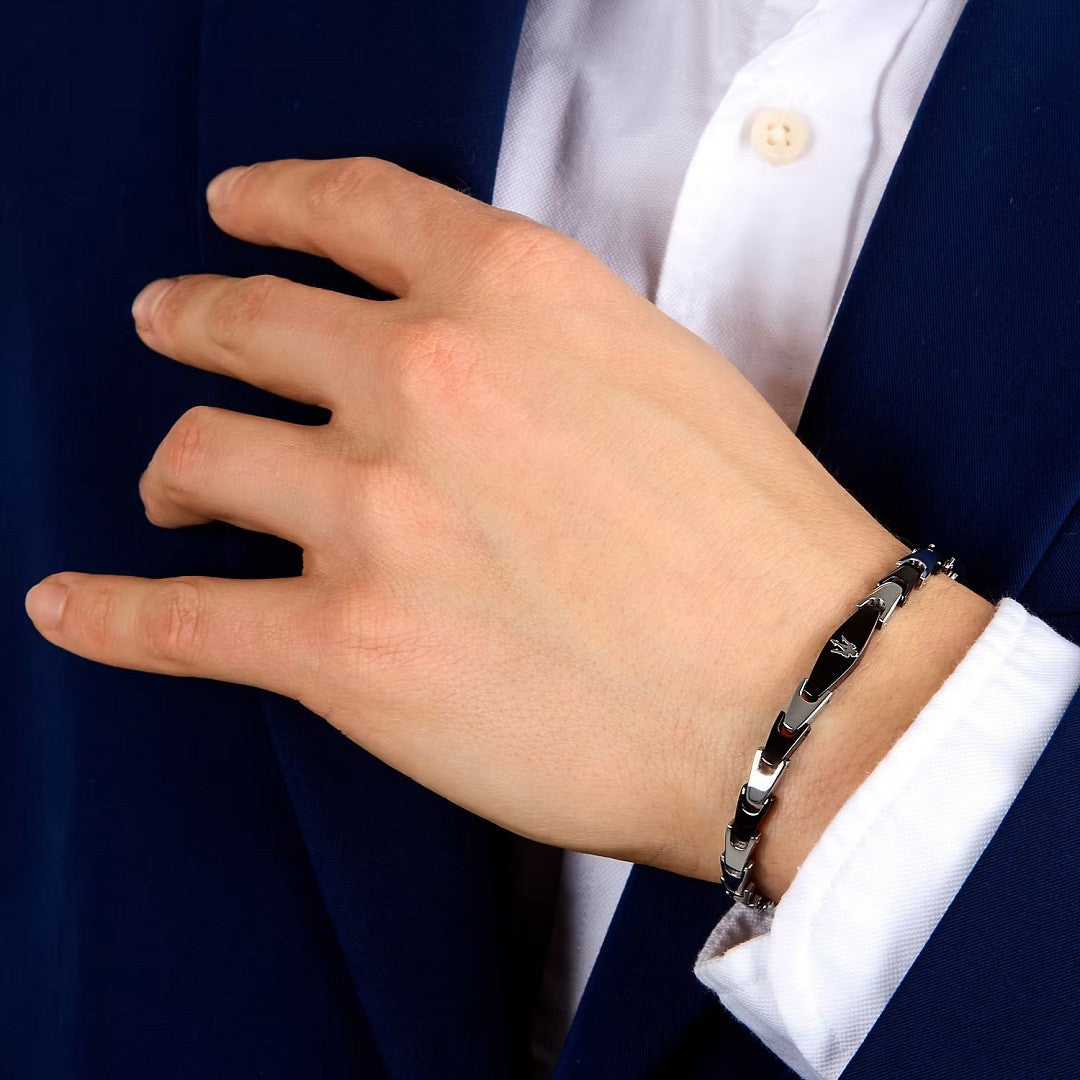 Bracciale Uomo MASERATI Iconic - JM225AVD83 - immagine 2
