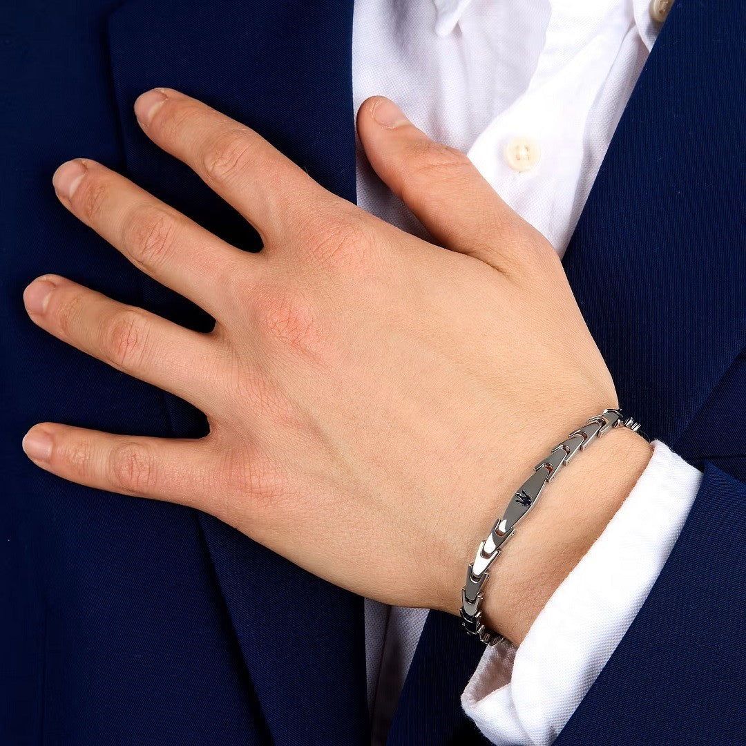 Bracciale Uomo MASERATI Iconic - JM225AVD85 - immagine 2