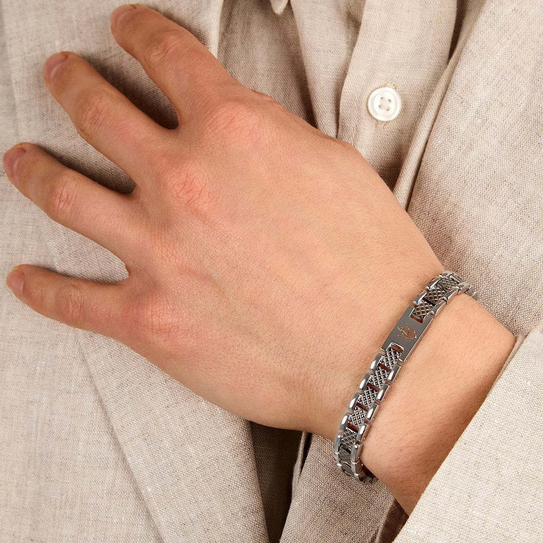 Bracciale Uomo MASERATI Iconic - JM225AVD86 - immagine 2